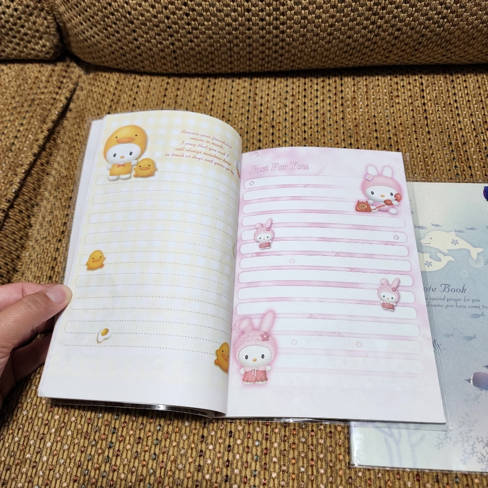 [NEW] Lot of 2 Colour-Print Notebooks / Back to School Supplies / Journals